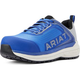 Ariat Outpace Day One Safety Work Sneaker in Blue at Nordstrom Rack, Size 9.5