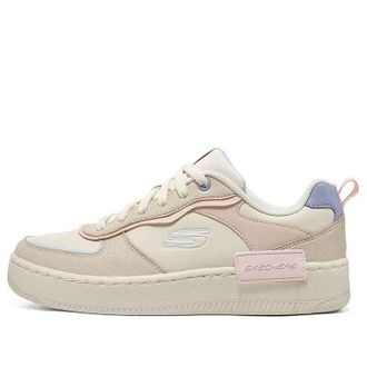 Skechers (WMNS) Skechers Sport Court 92 Shoes Cream White Beige 185032-NTMT