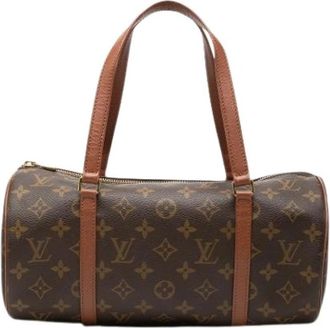 Louis Vuitton Pre-owned Papillon 30 - Dames - Vintage Handtas - Bruin - ONE Size - Leer - Vintage