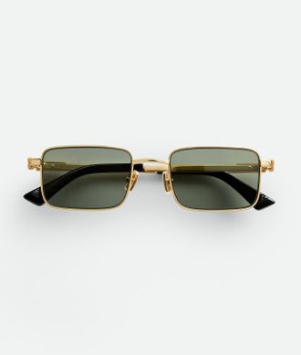 Bottega Veneta Classic Rectangular Sunglasses - Bottega Veneta