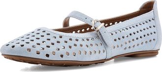 Naturalizer Aria Womens Dress Zip Boots Ice Blue Suede : 8.5 W (C)