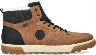 Rieker Bruine Casual Enkellaarzen voor Mannen - Heren - Winterlaarzen - Bruin - 44 EU - Wol - Schoenen