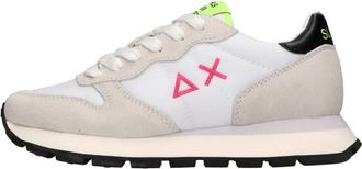 Sun 68 Sneakers Wit - Dames - Sneakers - Wit - 36 EU - Leer - Schoenen