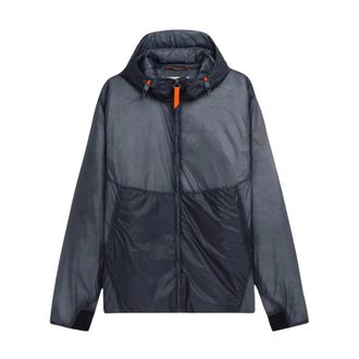 Gertrude Elzear-Sun Jack met capuchon - Heren - Jassen - Blauw - Maat: S Zijde