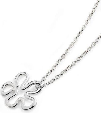 Lucy Quartermaine Open Splash Silver Pendant in Sterling Silver at Nordstrom, Size 20