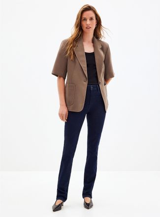 Paige Womens Hoxton dark jean Fit: Straight leg, regular rise