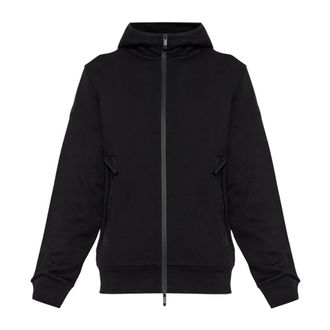 Moncler Heren, Sweatshirts & Hoodies, Zwart, Maat: XL Katoen