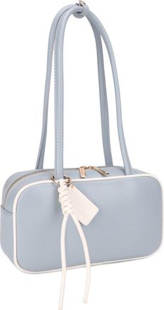 Mali + Lili Eko Vegan Leather Shoulder Bag in Blue Bone at Nordstrom