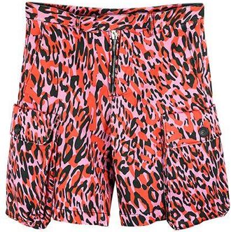 Dsquared2 Pink Leopard Cargo Shorts Size M