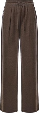 Max Mara Dames, Broeken, Bruin, Maat: M