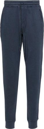 Tom Ford cotton track pants - men - Cotton/Cotton - 46 - Blue