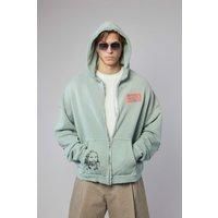 Paly Hollywood Alta Cienega Zip Hoodie