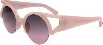 Linda Farrow ERDEM EDM6 C3 Womens Sunglasses Pink Size 49