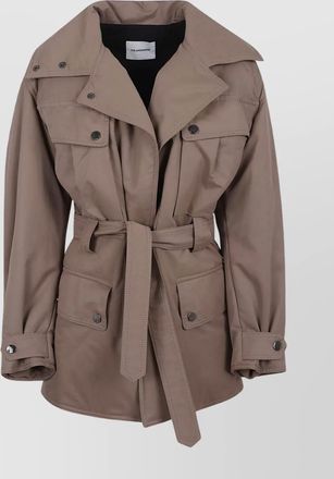 Andamane military inspired oversized jacket