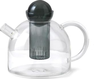 Ferm Living Still Teekanne 1,25 l, klar / rauchgrau