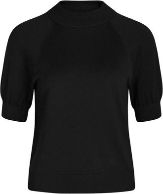 Bruuns Bazaar Anemone Halias Knit - Dames - Ronde hals truien - Zwart - XS - Truien & Vesten