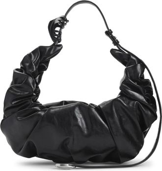 Diesel Zwarte Handtas voor Stijlvolle Vrouwen - Dames - Schoudertassen - Zwart - ONE Size - Tassen
