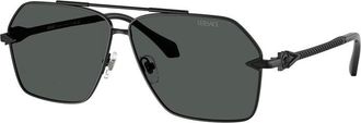 Versace VE2284 143687 Matte Black/Dark Grey