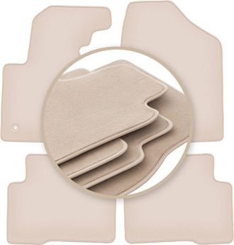 OEM Alfombrillas Premium Beige Para: Hyundai Santafe Iii Suv 2012