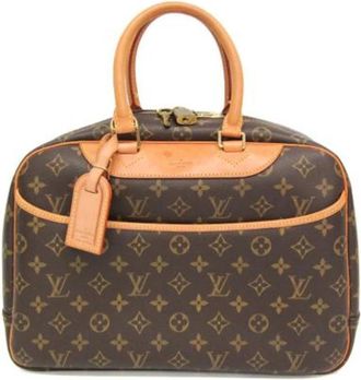 Louis Vuitton Pre-owned Deauville M47270 - Dames - Vintage Handtas - Bruin - ONE Size - Vintage