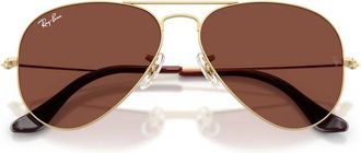 Ray-Ban Aviator Rb 3025 - unisex - Zonnebrillen - Geel - 58 MM - Accessoires