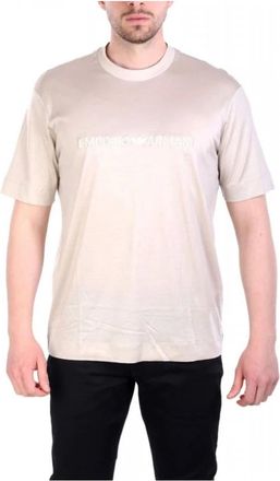 Emporio Armani Uomo, Top, Beige, L, new