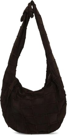 Niccol&ograve; Pasqualetti Borsa a spalla in pelle - Marrone