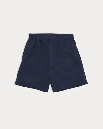 Fortela Bedford Cotton Bermuda Shorts in Blue at Nordstrom, Size 32