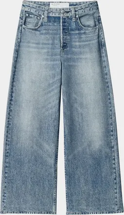 Rag & Bone Miramar Andi Wide-Leg Cropped Jeans