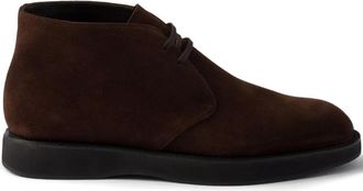 Prada Suède desert boots - Bruin