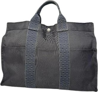 Herm&egrave;s Pre-owned Vintage Handbag - Dames - Vintage Shopper - Grijs - ONE Size - Vintage