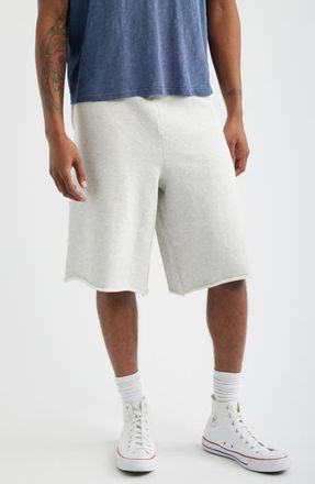 Elwood Cut Off Shorts in Ash Grey at Nordstrom, Size Xx-Large
