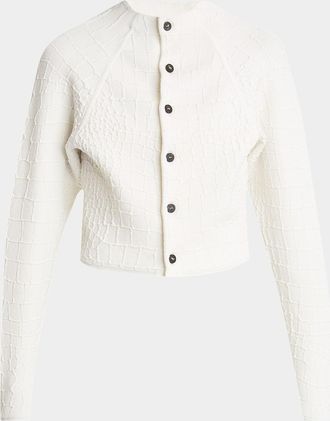 Jacquemus Scala Textured Cardigan