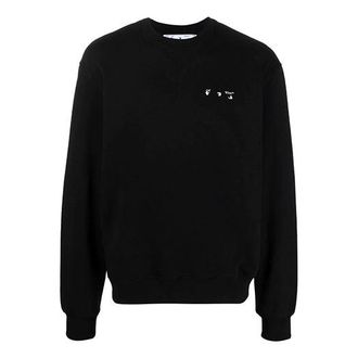 Off-white Mens Off-White Caravaggio Painting Round Neck Black OMBA057C99FLE0051001