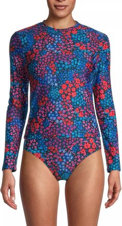 Change of Scenery Stephanie Rash Guard In In Bloom