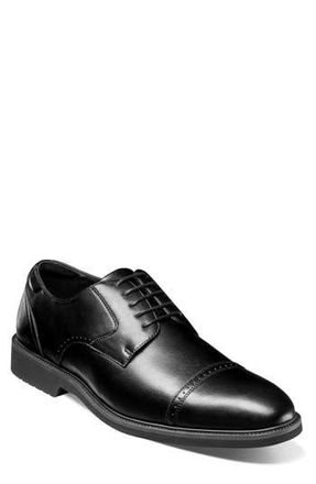 Stacy Adams Vogel Cap Toe Derby in Black Multi at Nordstrom Rack, Size 11.5