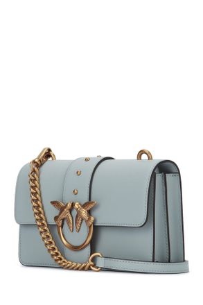 Pinko Womens Love One Mini St. Cl Vitello K32q Leather Borse A Mano Bag