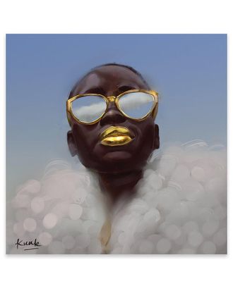 iCanvas Icanvas Goldilocks Print On Acrylic Glass By Adekunle Adeleke