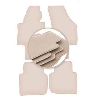 OEM Alfombrillas Beige Premium Para Volkswagen Passat B6 / B7 Usa Sed&aacute;n, Station Wagon 2005-2014