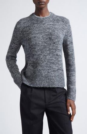 Vince Marled Crewneck Sweater in Medium Heather Grey Combo at Nordstrom Rack, Size X-Large