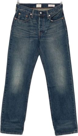 Levi's Classic Straight-Leg Jeans In Medium Blue Wash