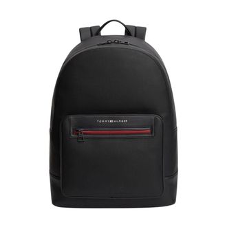 Tommy Hilfiger Tassen, Heren, Zwart, ONE Size, Th Foundation Backpack