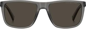 Tommy Hilfiger Occhiali da sole squadrati - Grigio