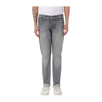 Dondup Slim Fit Jeans, male, Gray, W31, George Denim Used Effect Trousers