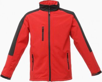 Regatta Mens Regatta Professional Mens Hydroforce 3-layer Membrane Waterproof Breathable Softshell Jackets - Red - Size: 46/Regular