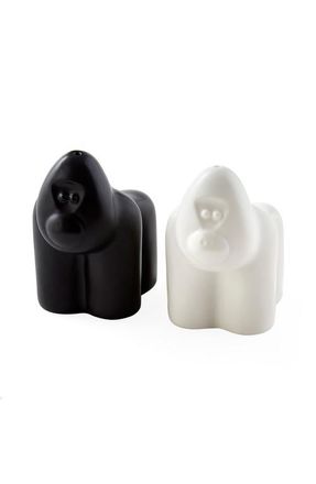 Jonathan Adler Gorilla Salt and Pepper Set in Black /White at Nordstrom