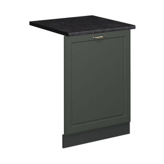 Vicco Panel Frontal Del Lavavajillas Fame-line, Verde Dorado Casa De Campo, 60 Cm, Et Antracita, Vicco