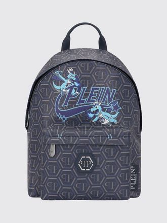 Philipp Plein Backpack Men color Blue