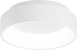 Ideal Lux Ideal Lux - ziggy Luz semiempotrable led integrada redonda de 30 cm, blanca, 3000 k, no regulable
