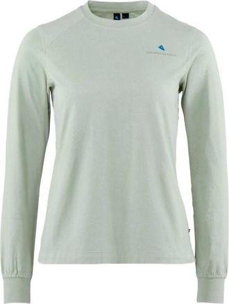 Kl&auml;ttermusen Root Logo L/S Tee Longsleeve f&uuml;r Damen | grau